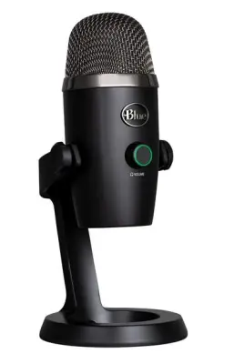 BLUE Yeti Nano mikrofon črne barve (zatemnitev)