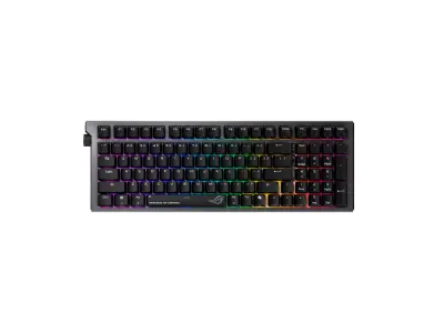 Tipkovnica ASUS ROG Strix Morph 96 Wireless, ROG NX Snow V2, PBT, RGB, USB, US