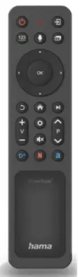 Daljinski upravljalnik HAMA Bluetooth za pametne televizorje Samsung 221058 črne barve