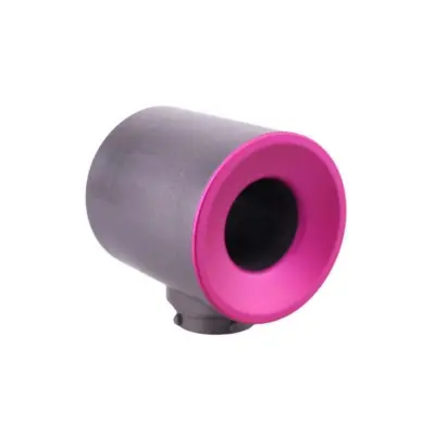 Adapter Airwrap: pretvornik iz kodralne palice v sušilec, združljiv z Dyson HSO1\/HSO5 - magenta, PA66+GF in nerjaveče jeklo