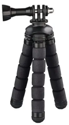 HAMA Flex 2v1 stativ 14 cm črne barve