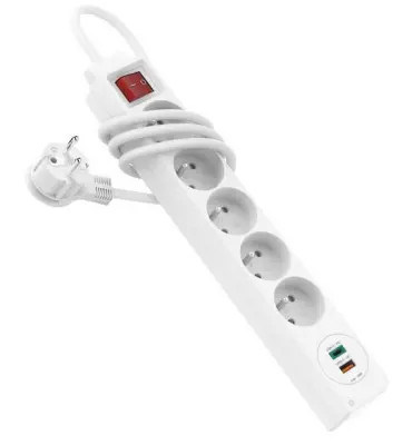 HAMA Premium 5gn podaljšek, 2xUSB C/A 1,5 m