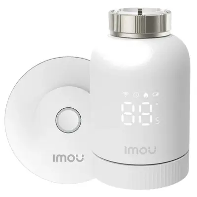 Termostatski komplet z glavo in inteligentnim prehodom IMOU KIT/TRV1-2 Bela