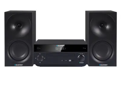 CD stereo sistem BLAUPUNKT MS30.2BT Bluetooth USB HDMI ARC, črn