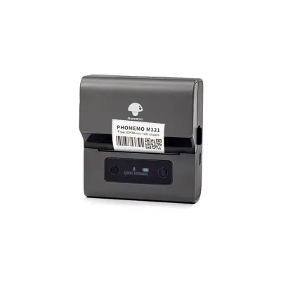 Prenosni Bluetooth termični tiskalnik M221, 203dpi, 20-75mm, z USB-C Black