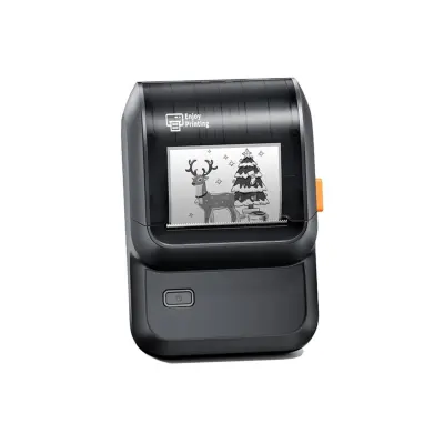 Prenosni toplotni tiskalnik etiket Bluetooth 4.2, 203dpi Black