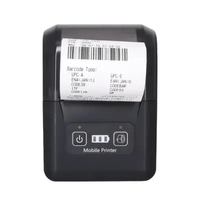 Prenosni termični tiskalnik računov z EU vtičem, Bluetooth in USB