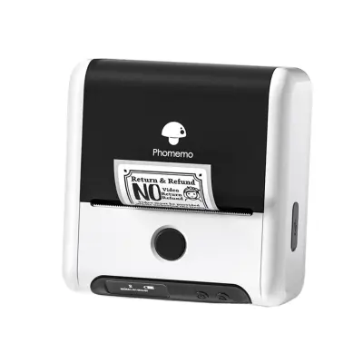 Prenosni Bluetooth termični tiskalnik etiket 203dpi, 20-75mm White