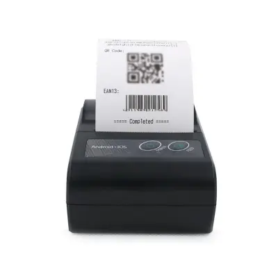 Prenosni termični tiskalnik USB in Bluetooth, 58mm papir, 1500mA