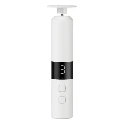 2-v-1 električni pilnik in brusilec nohtov, USB, 3-stopenjski zaslon White
