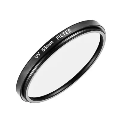 HD MC UV filter 58mm – AGC optično steklo za zaščito leč
