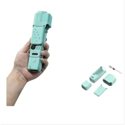 Silikonski zaščitni komplet za DJI Osmo Pocket 4 — tanek in varen Blue