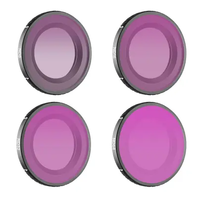 ND filter 4-kos za Osmo Nano, aluminijast okvir in optično steklo