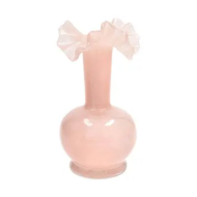 Vaza Astrid h20cm / roza / steklo