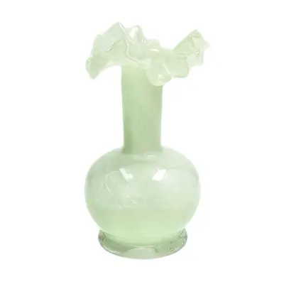 Vaza Astrid h20cm / zelena / steklo