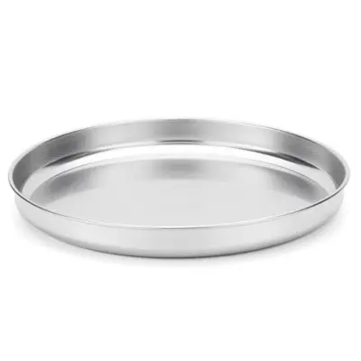 Pekač za pizzo 36cm / okrogel / inox