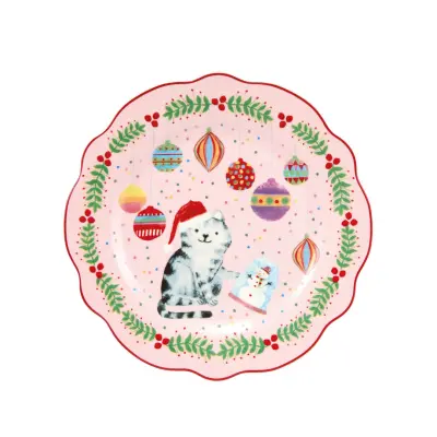 Desertni krožnik Jolly Joy Joy Cat 20cm / porcelan