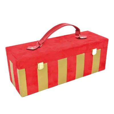 Novoletna darilna škatla za steklenice 36x13xh14cm / karton