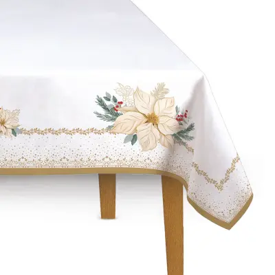 Prt White Elegance 180x145cm / bombaž