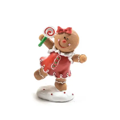 Novoletna figura Medenjak 10x5xh14cm / pvc