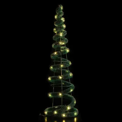 Novoletna smrečica 25xh80cm / 80 LED lučk / kovina, PE