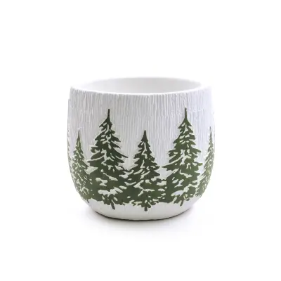 Cvetlični lonec Smreka 15xh13cm / beton