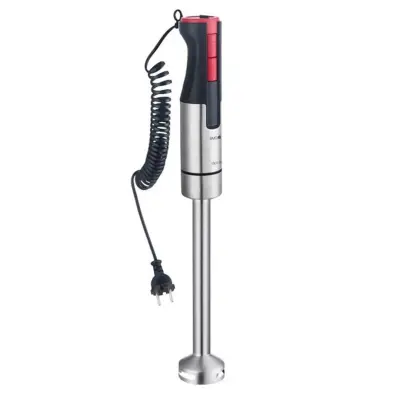 Palični mešalnik HB103 / rdeči gumbi / 1000W / inox