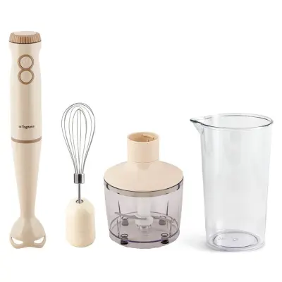Palični mešalnik 3v1 Iridea / 400W / bež / plastika, inox