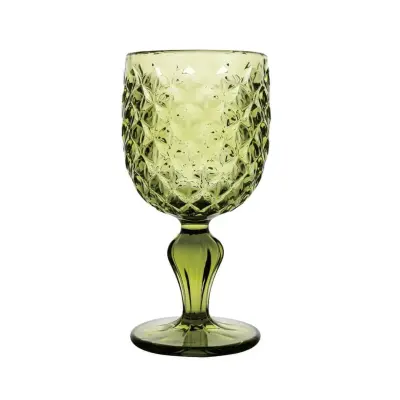 Set kelih Scudo 350ml / zelen / 6 kos / steklo