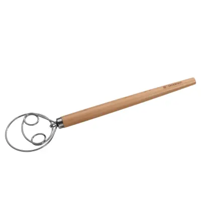 Danska metlica 35cm / inox, les