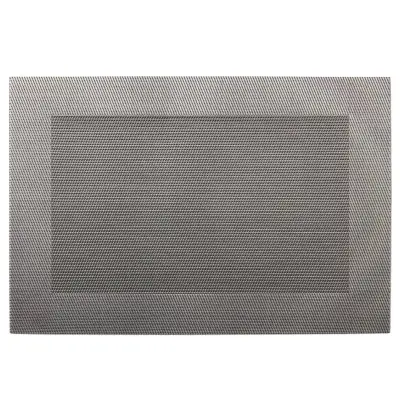 Placemat prtiček, pogrinjek 45x30 Wide Border / siv / PVC