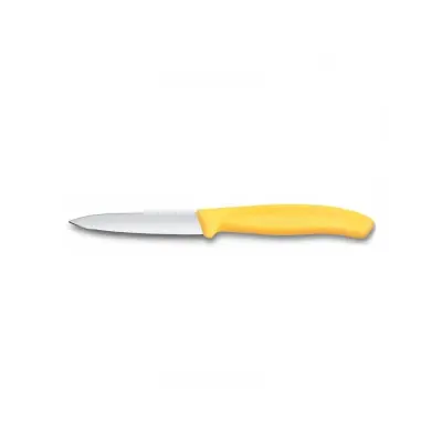 Nož rezilo 8cm / 6.7608.C1 / rumen / inox, PP