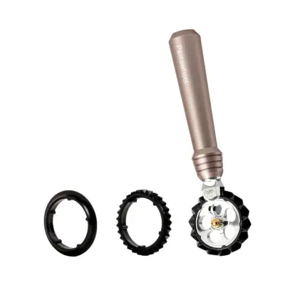 Kolesce za testo Pastawheel / roza / aluminij, pvc