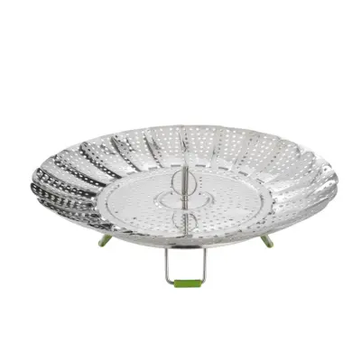 Košara za kuhanje na pari 28cm / inox, silikon