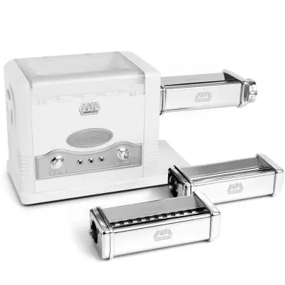 Električni strojček za rezance, gnetilnik Pasta Fresca / 220V / ABS, aluminij