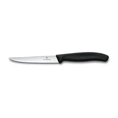 Nož Steak 11cm /  V-6.7233 / črn /  inox, PP