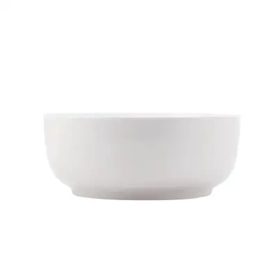 Skleda Contemporary 20xh6,5cm / bela / porcelan