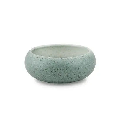 Skleda Materia Organic 13cm / zelena / porcelan