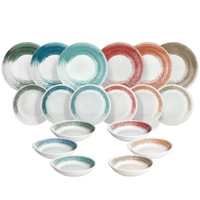 18-delni set krožnikov Nanami / porcelan