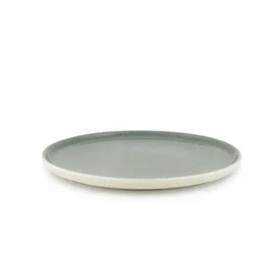 Desertni krožnik Materia 21cm / zelen / porcelan