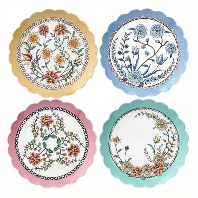 Set desertni krožnik Heritage 20cm / 4 kos / porcelan