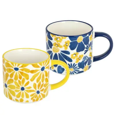 Jumbo skodelica Marisol 450ml / več barv / porcelan