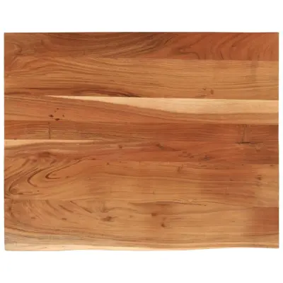 vidaXL Mizna plošča 110x80x3,8 cm pravokotna trdna akacija naravni rob