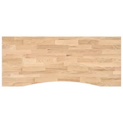 vidaXL Mizna plošča neobdelan 120x50x2,5 cm trdna hrastovina