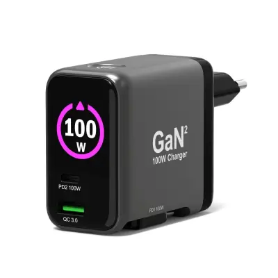 Polnilec PORT TYPE C 100W GAN2 + IZVLEČNI KABEL