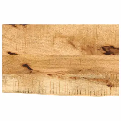 vidaXL Mizna ploš?a 50x40x3,8 cm naraven rob trden robusten mangov les