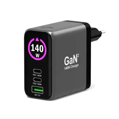 Polnilec PORT TYPE C 140W GAN2 MACBOOK + KABEL 2M