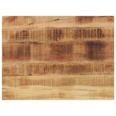 vidaXL Mizna plošča 80x50x3,8 cm pravokotna grob trden mangov les