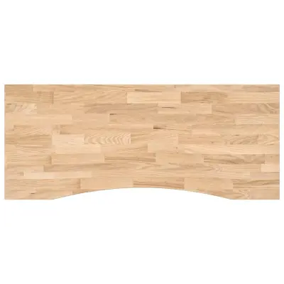 vidaXL Mizna plošča neobdelan 120x60x2,5 cm trdna hrastovina