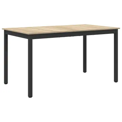 vidaXL Jedilne mize 140 x 80 x 75 cm KOVINA
